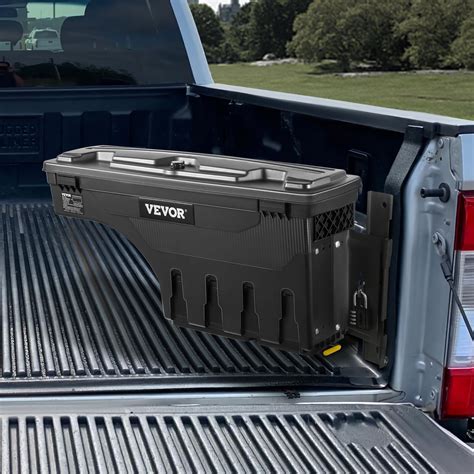 metal tool security box|secure toolbox to truck bed.